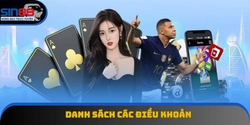 Danh sách các điều khoản