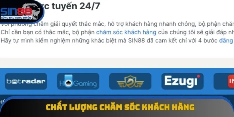 Chất lượng chăm sóc khách hàng Chất lượng chăm sóc khách hàng